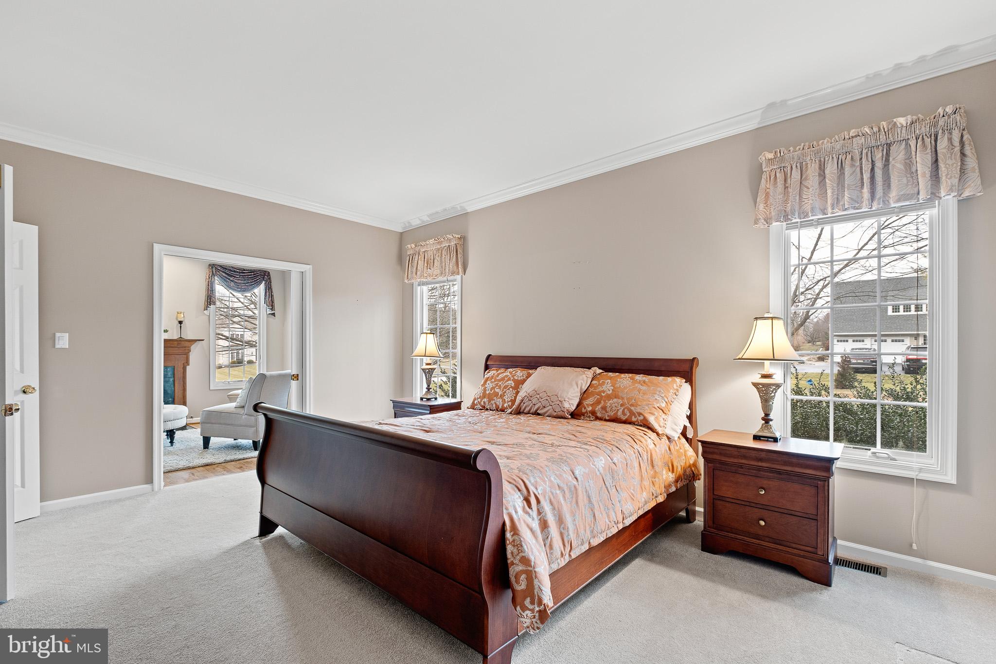 21 Ridings Way Chadds Ford, PA 19317 - Photo 14 of 34 Primary bdrm w/adjoining sitting room/office area