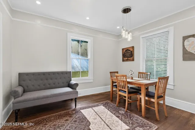 a view of a lake with boats