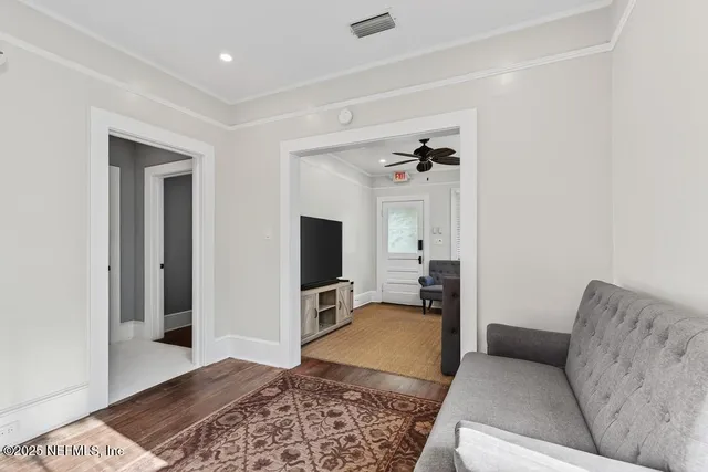 a view of city and ocean