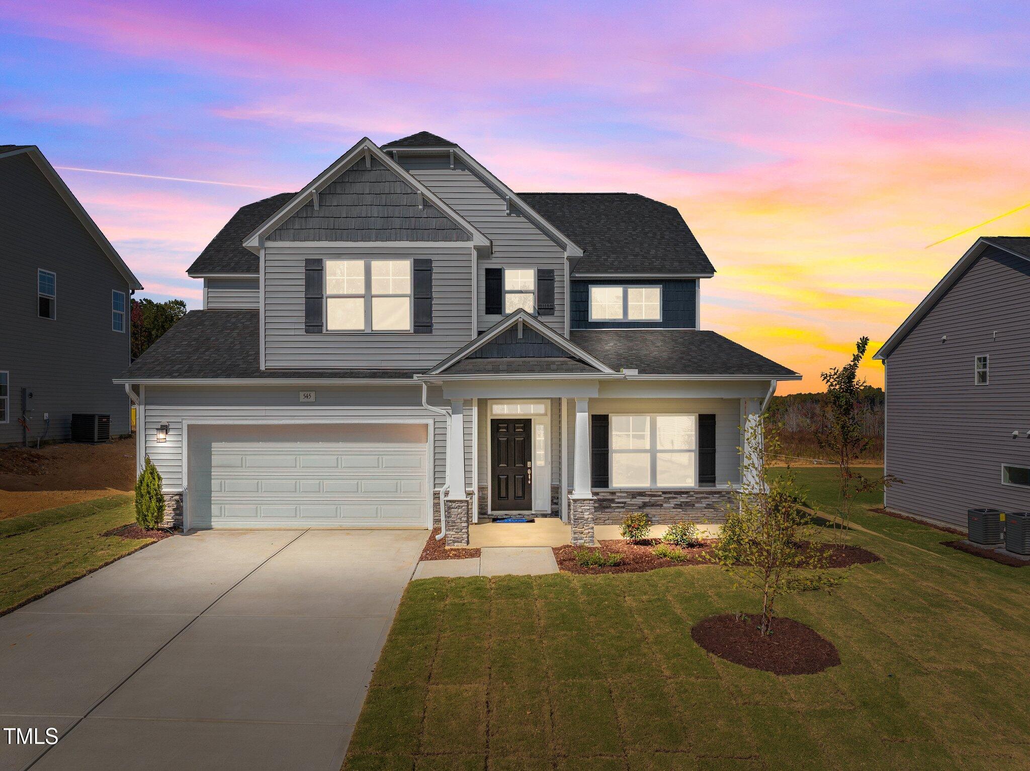 545 Husketh Road Youngsville, NC 27596 - Photo 1 of 29 1-web-or-mls-DJI_20241024140812_0421_D-E