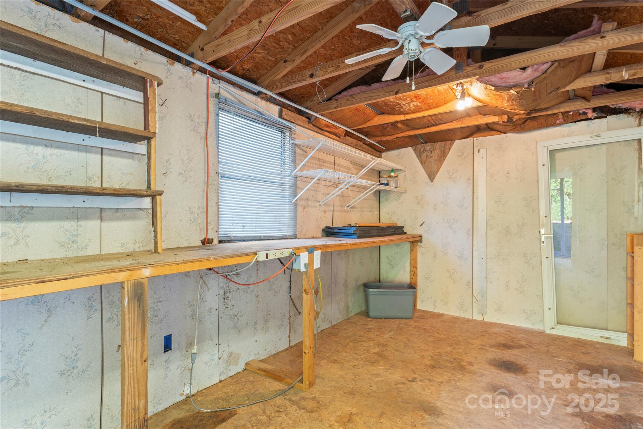 645 Chestnut Ridge Church Road Kings Mountain, NC 28086 - Photo 42 of 45 a view of a back yard with a wooden fence