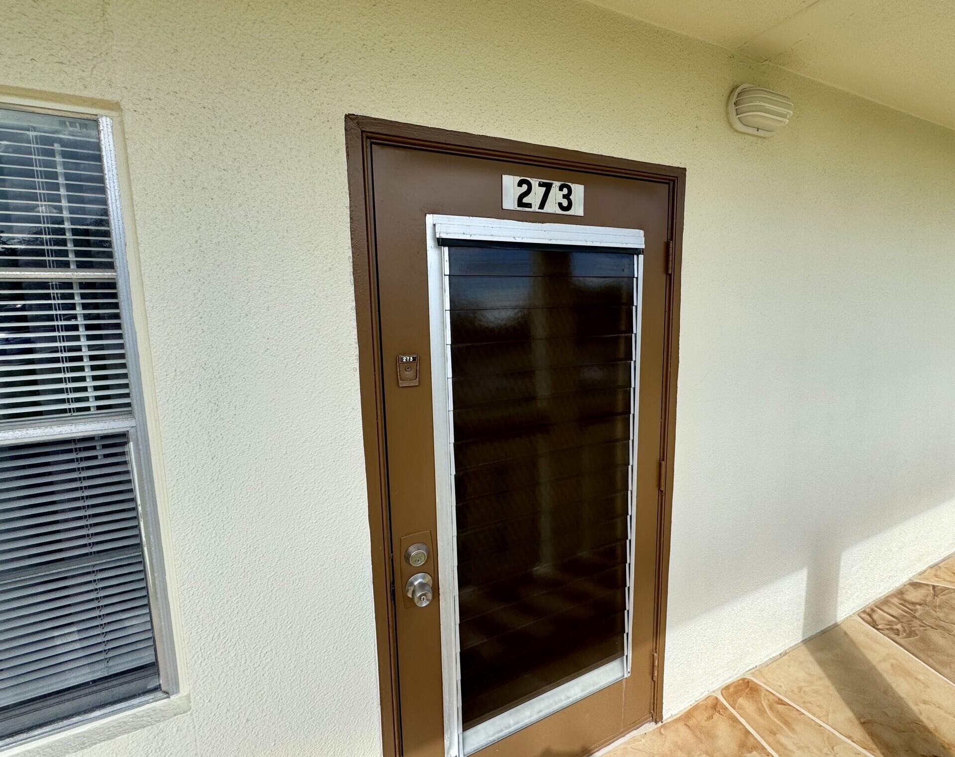 273 Mansfield H, Unit 273 Boca Raton, FL 33434 - Photo 5 of 33 Front Entry