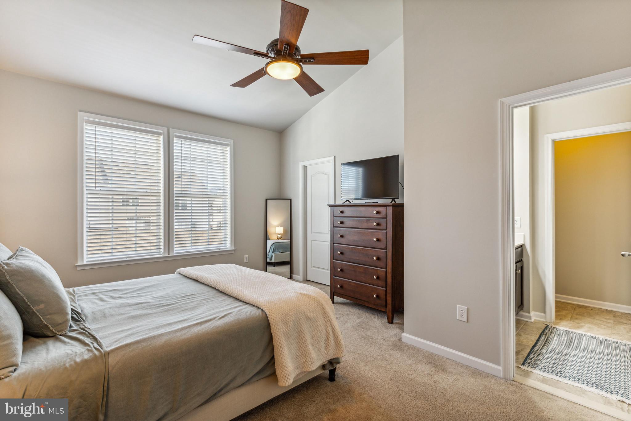 7845 Wormans Mill Road Frederick, MD 21701 - Photo 22 of 39 Primary Bedroom w/ Vaulted Ceiling