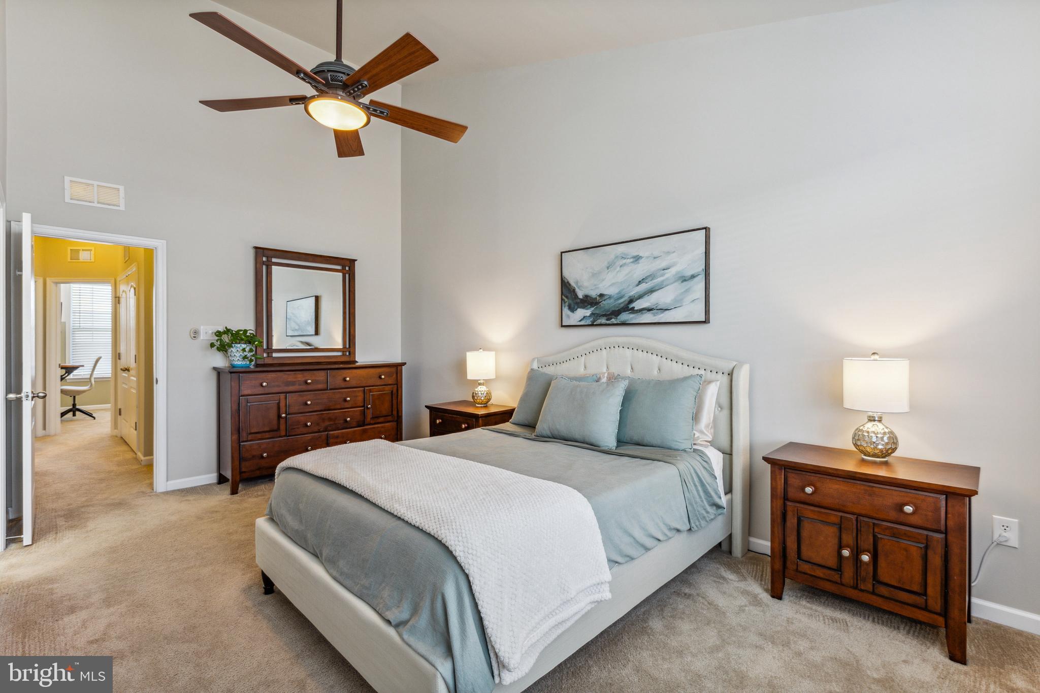 7845 Wormans Mill Road Frederick, MD 21701 - Photo 23 of 39 Primary Bedroom w/ Vaulted Ceiling