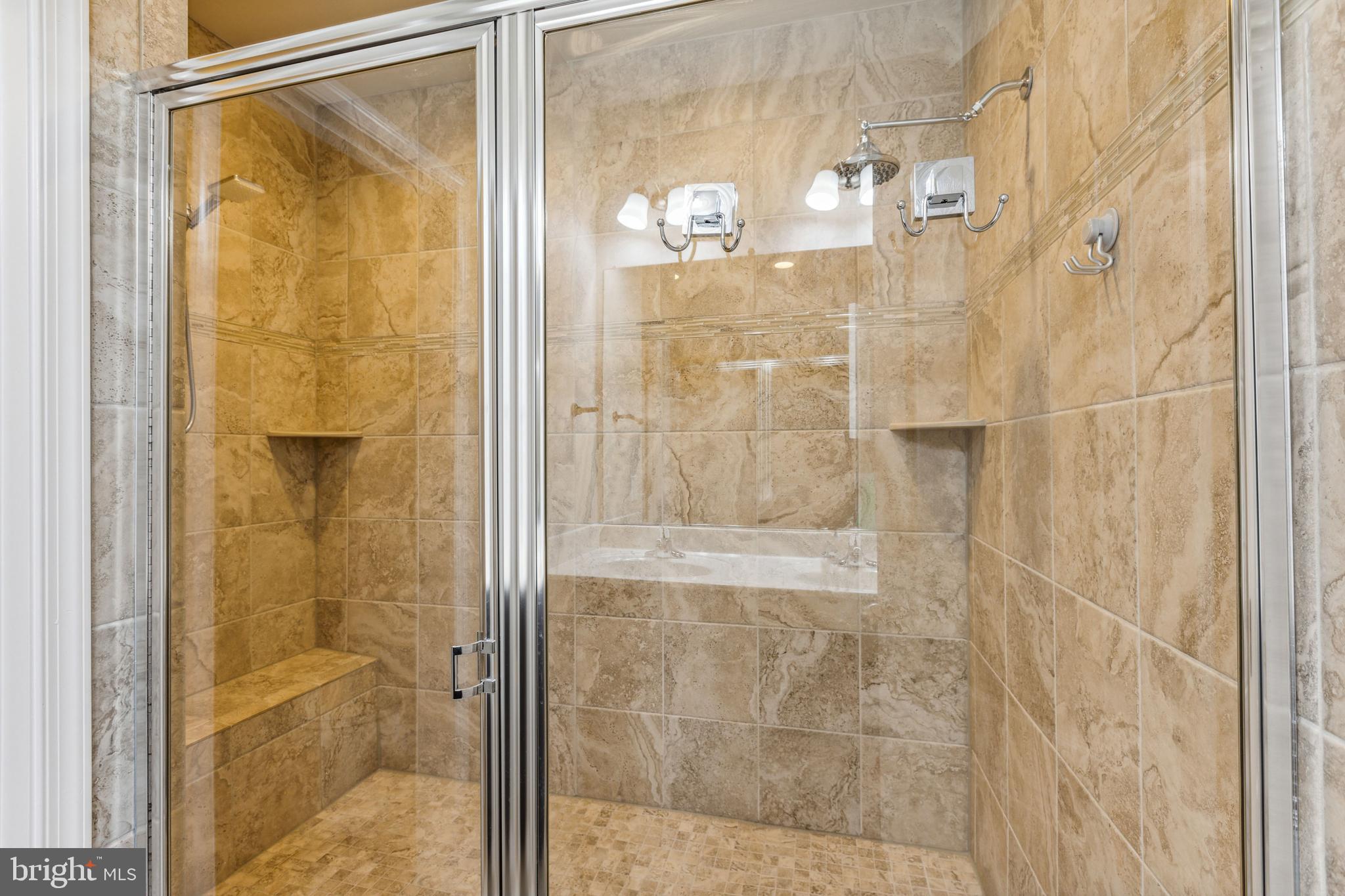 7845 Wormans Mill Road Frederick, MD 21701 - Photo 26 of 39 En Suite Bath w/ Roman Shower