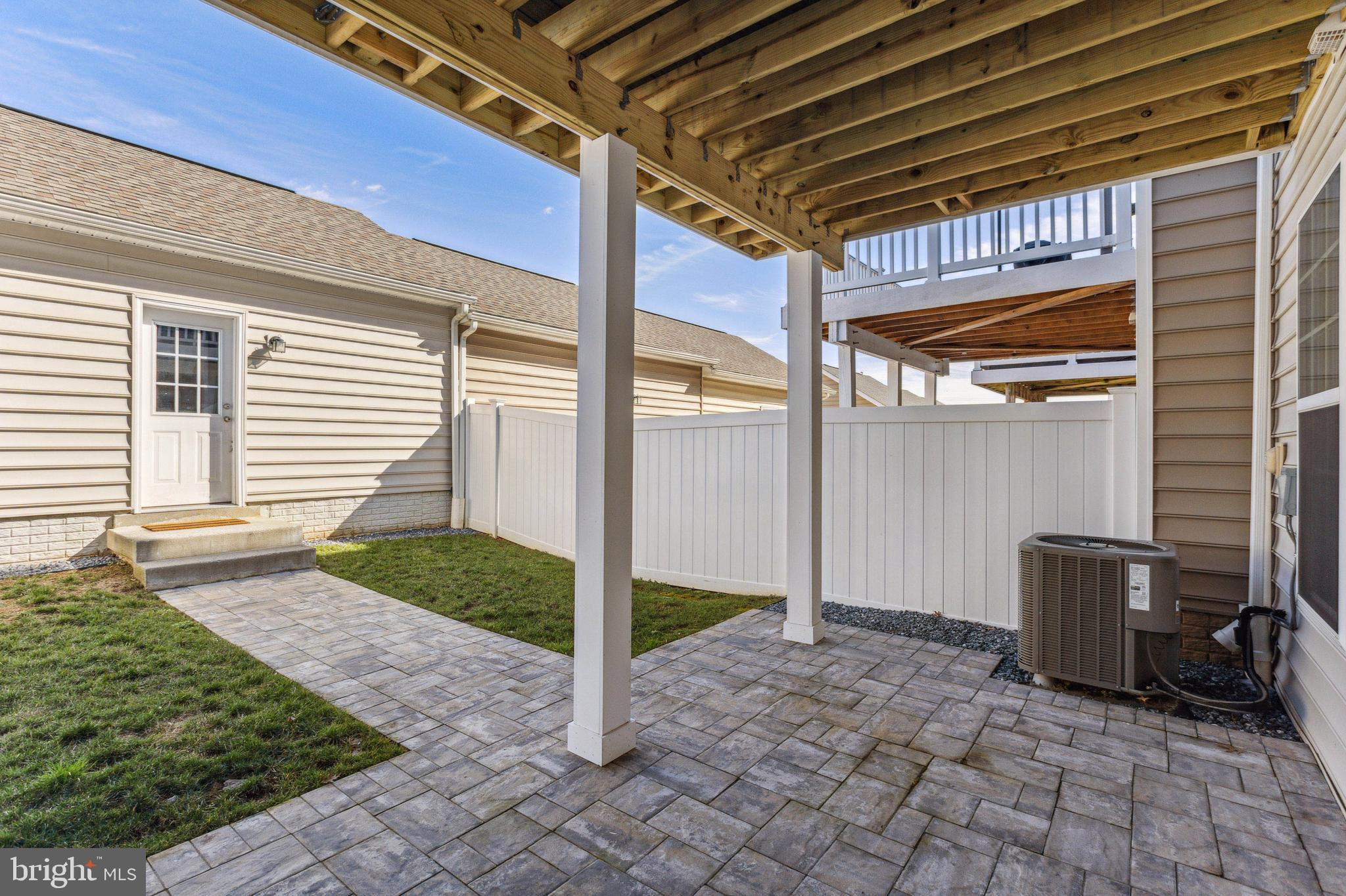 7845 Wormans Mill Road Frederick, MD 21701 - Photo 36 of 39 Paver Patio off Recreation Room