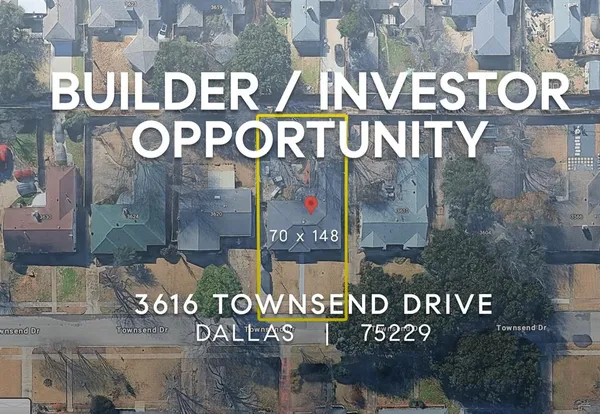 $560,000 | 3616 Townsend Drive, Dallas, TX 75229