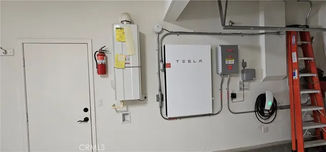 a view of a hallway with entryway