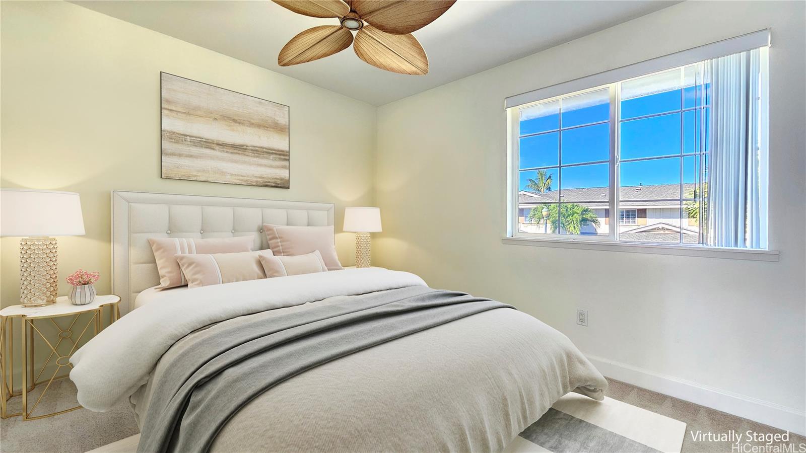 92-1490 Ali'inui Drive, Unit 803 Kapolei, HI 96707 - Photo 12 of 20 a bedroom with a bed and a window
