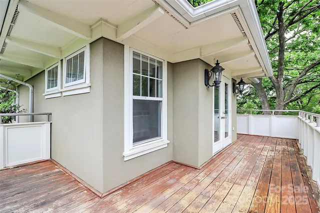 a view of outdoor space and deck