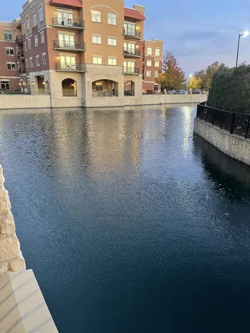 a view of a building with lake view