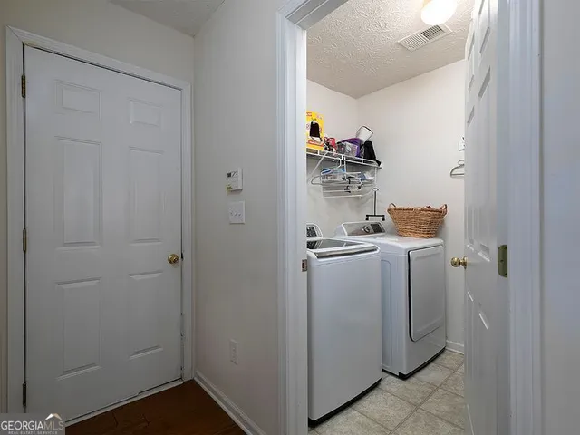 a room with storage and utility