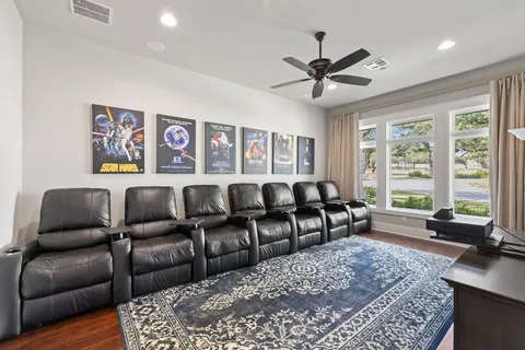 a view of road with trees