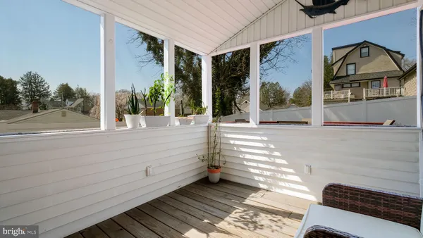 a view of a hallway with interior of the house