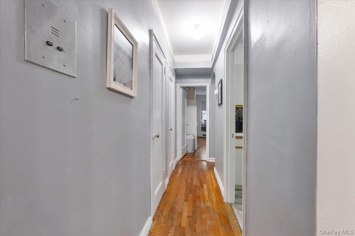43-01 46th Street, Unit 2A Queens, NY 11104 - Photo 8 of 18 a view of a hallway with a door