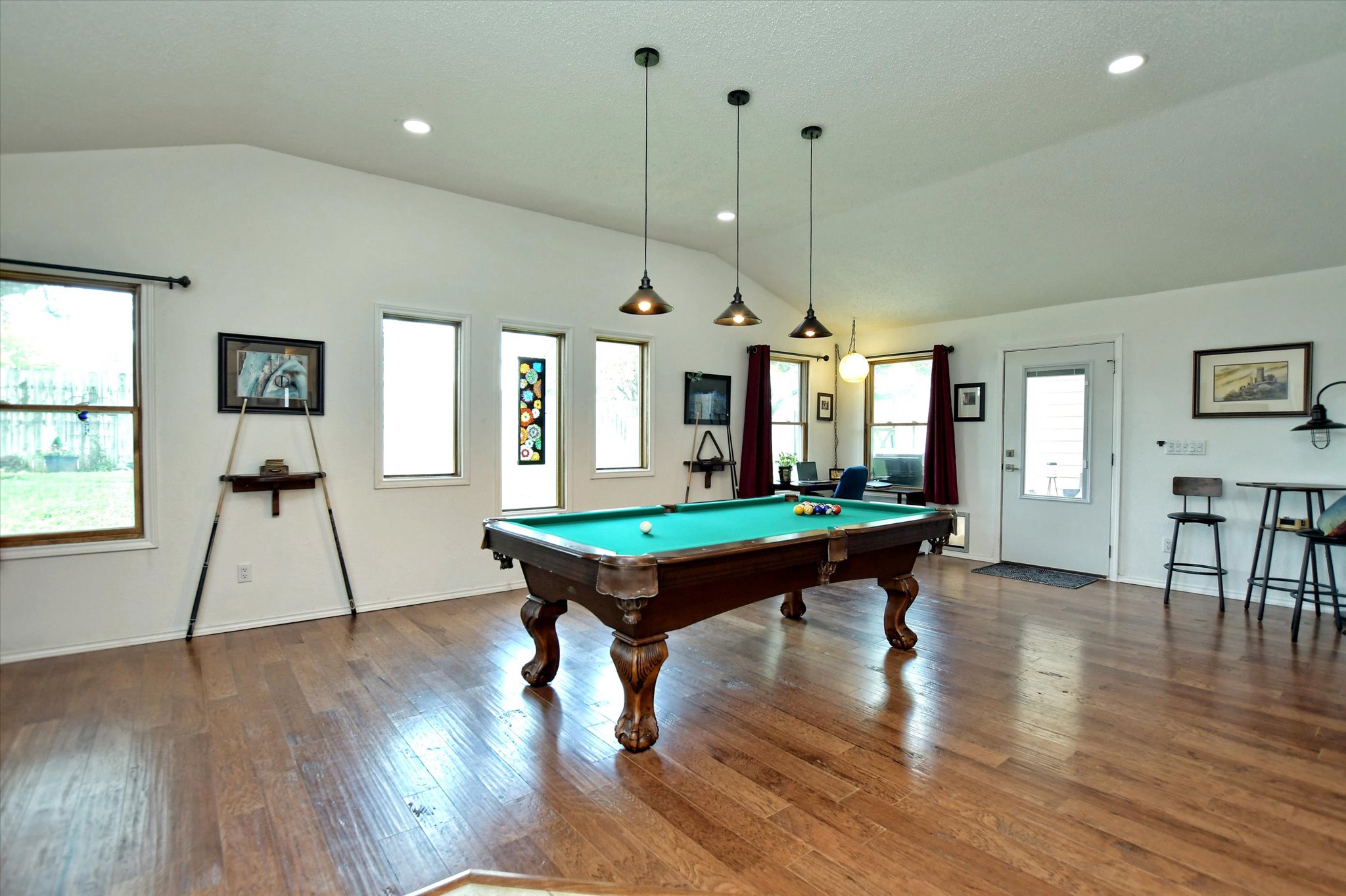 1002 West Noton Street Pflugerville, TX 78660 - Photo 10 of 32 Custom built on game room area making this home perfect for entertaining!