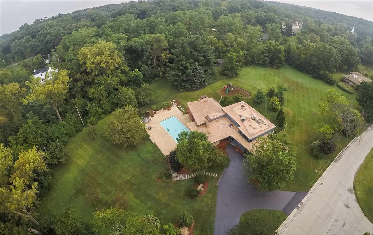 3802 Brookview Road Rockford, IL 61107 - Photo 1 of 25 an aerial view of a house with outdoor space and street view