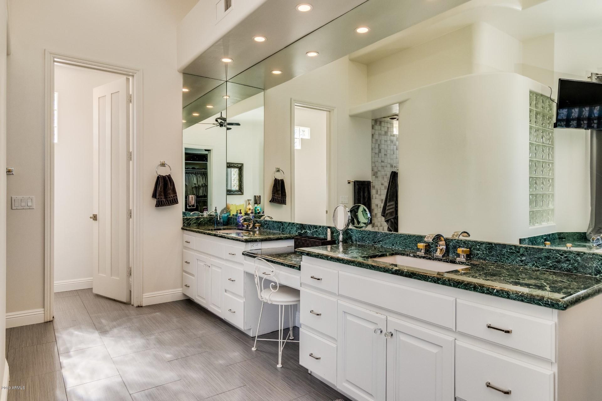 12501 East Doubletree Ranch Road Scottsdale, AZ 85259 - Photo 19 of 49 Master Bath Double Vanity