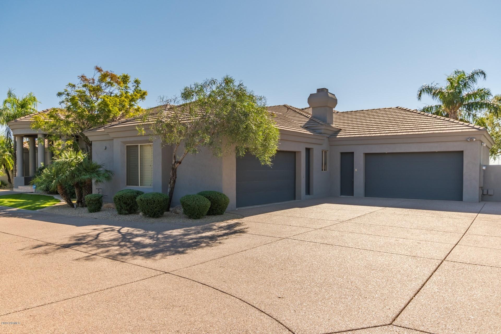 12501 East Doubletree Ranch Road Scottsdale, AZ 85259 - Photo 3 of 49 2 Two Car Garages with one Oversized