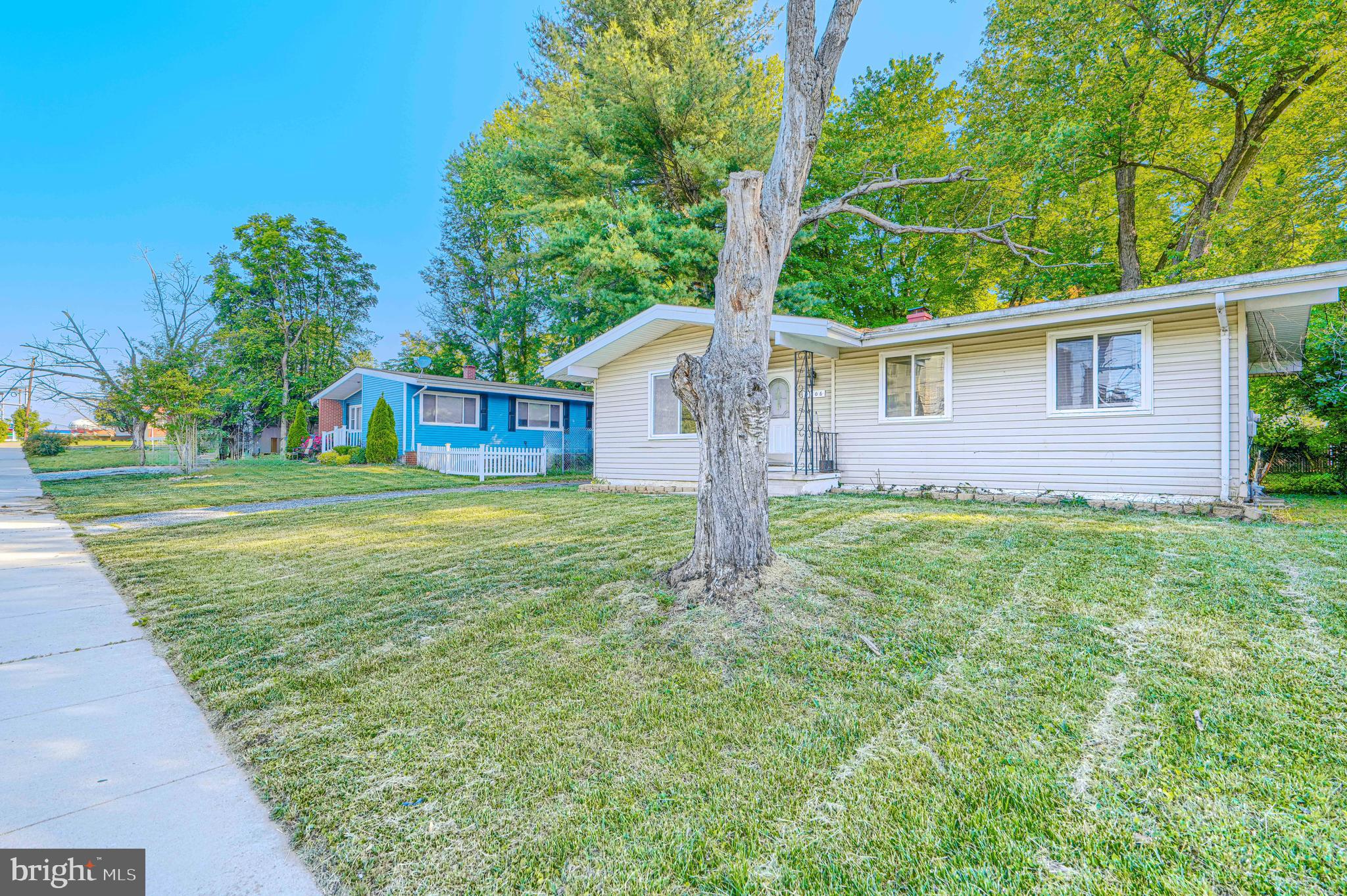 9706 Liberty Road Randallstown, MD 21133 - Photo 3 of 43 a front view of house with yard and green space