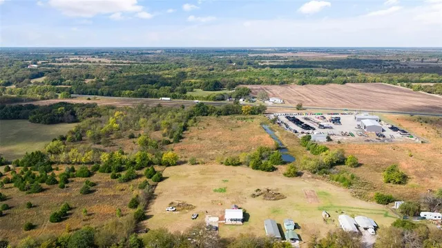a view of a city with a lake view