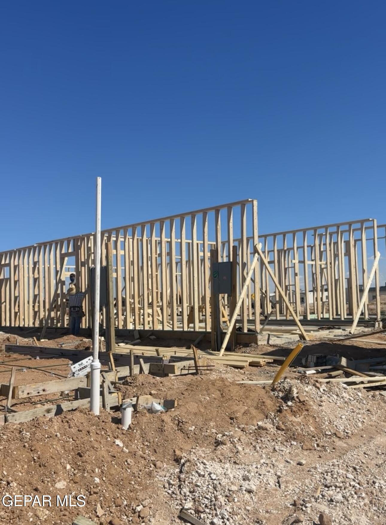 3904 Surmise Street El Paso, TX 79938 - Photo 20 of 21 a view of wooden deck with a flat screen tv
