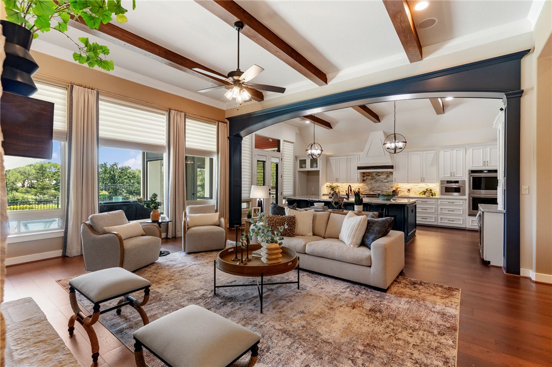 2833 Persimmon Ridge Court Bryan, TX 77807 - Photo 2 of 50 a living room with furniture and a large window