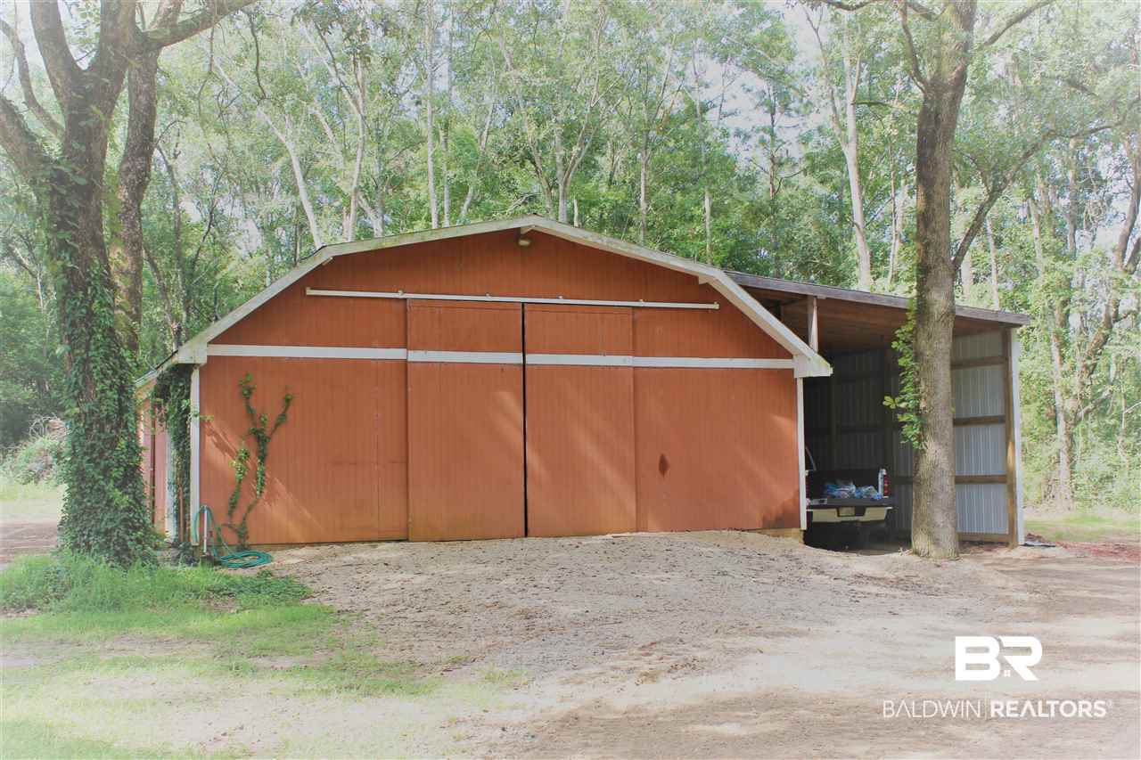 25299 Coopers Cemetery Road Robertsdale, AL 36567 - Photo 3 of 24 Barn with addition for boat or vehicle of any kin