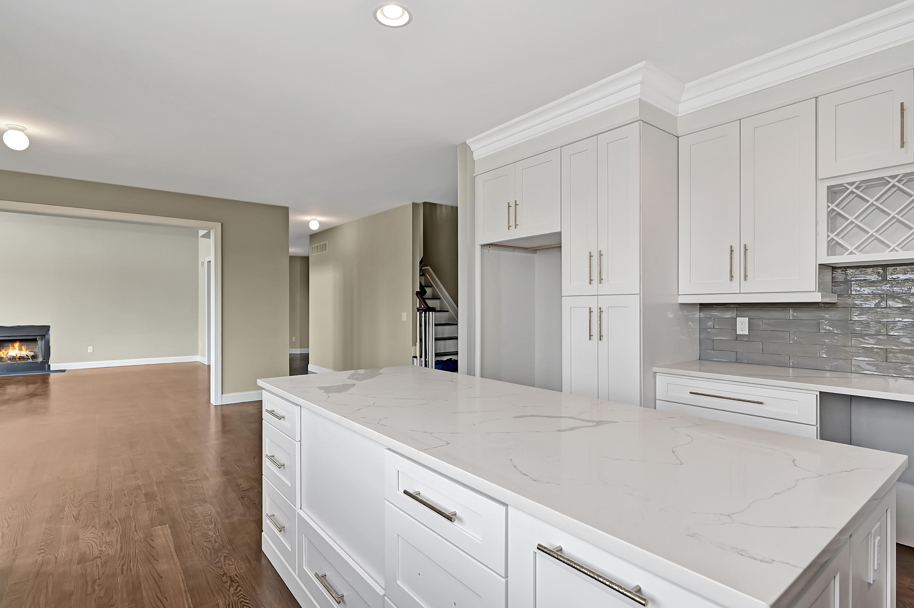 3 Cook Court Millstone Township, NJ 08535 - Photo 19 of 40 a kitchen with a refrigerator and a sink