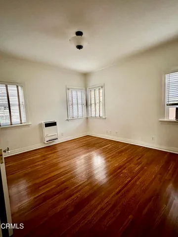 wooden floor in an empty room