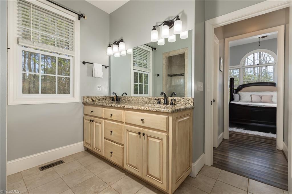 161 Burberry Drive Purlear, NC 28665 - Photo 22 of 49 Main Bathroom Suite-2 Closets in walkway