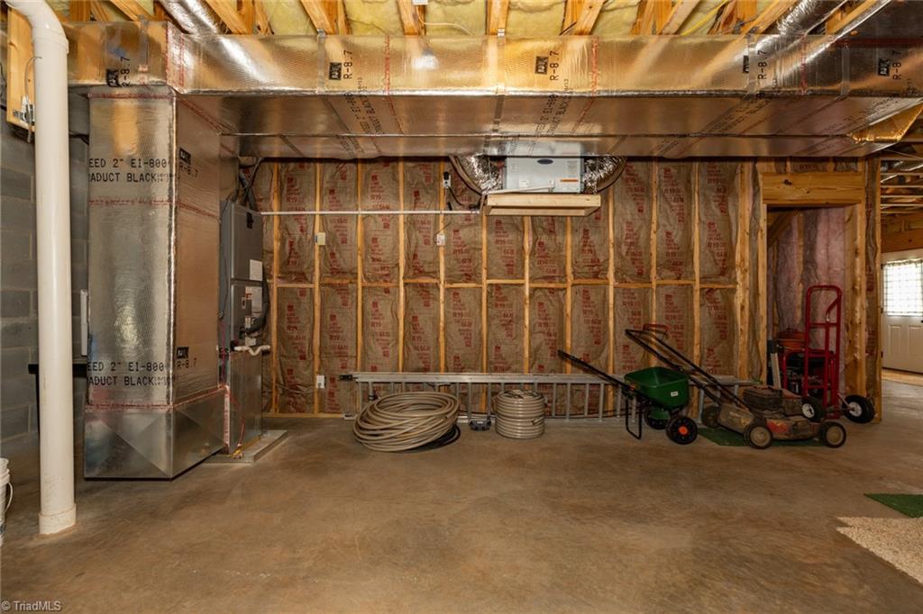 161 Burberry Drive Purlear, NC 28665 - Photo 45 of 49 Unfinished Basement