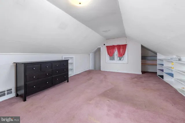 a room with furniture and closet