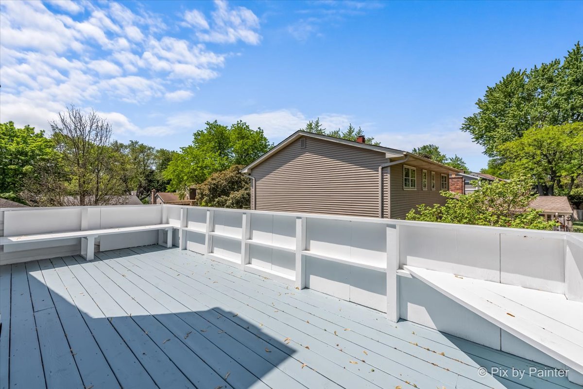 1599 Burning Trail Wheaton, IL 60189 - Photo 29 of 64 a view of house with roof deck and seating space