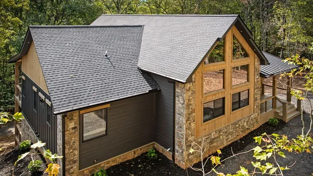 a view of a house with a door