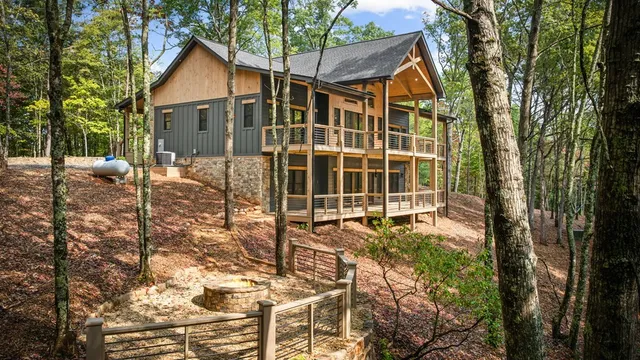 a view of outdoor space and mountain view