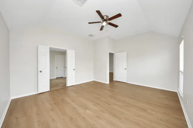 wooden floor in an empty room