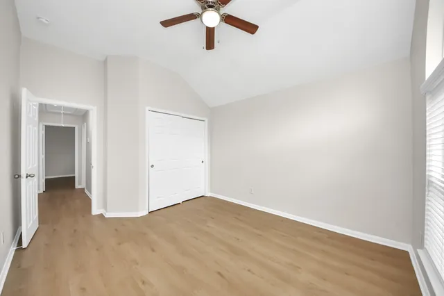 wooden floor in an empty room