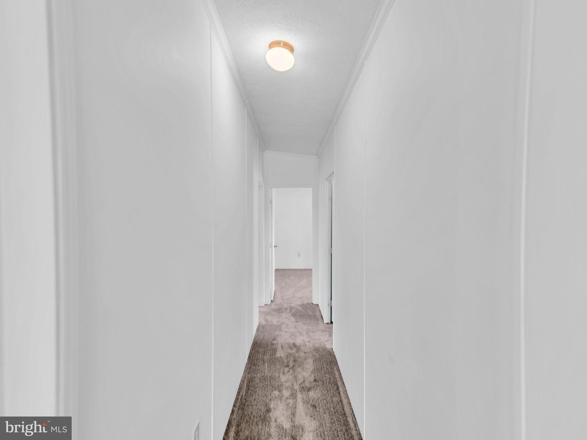 9811 Peerless Road Bishopville, MD 21813 - Photo 17 of 66 a view of a hallway with wooden floor