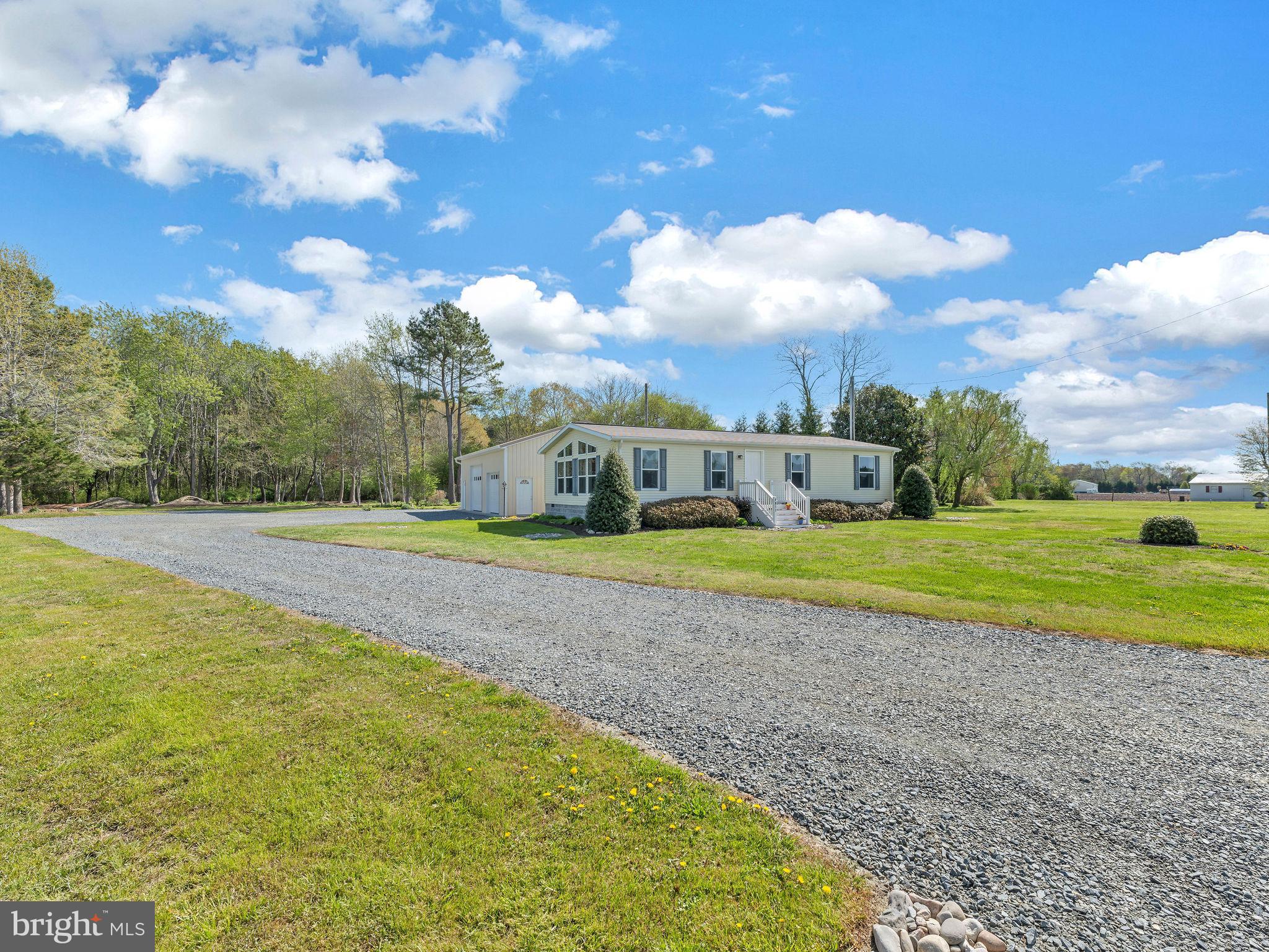 9811 Peerless Road Bishopville, MD 21813 - Photo 57 of 66 a view of a house with a big yard