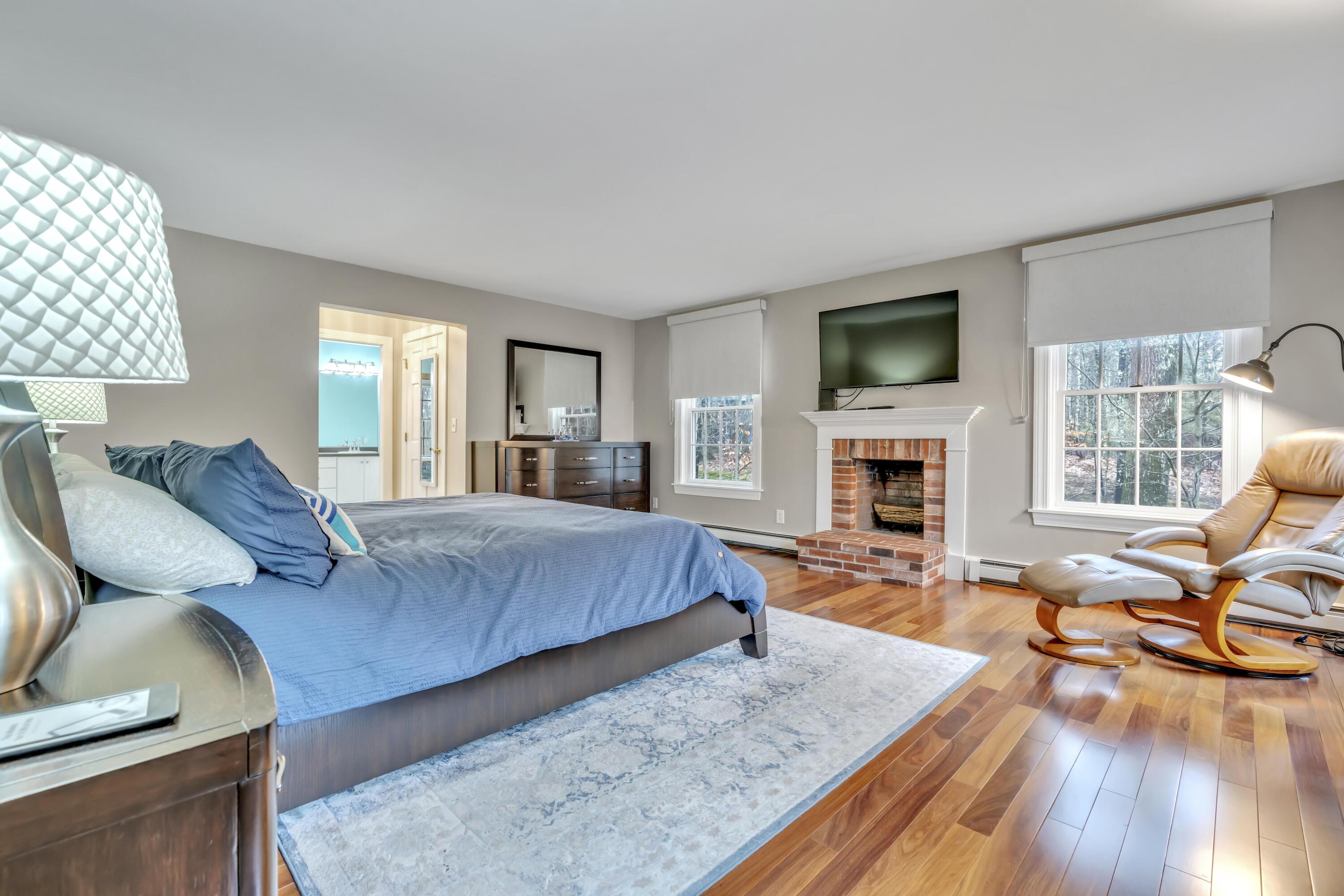 30 Rebecca Road Ogunquit, ME 03907 - Photo 15 of 30 Primary Suite with Fireplace