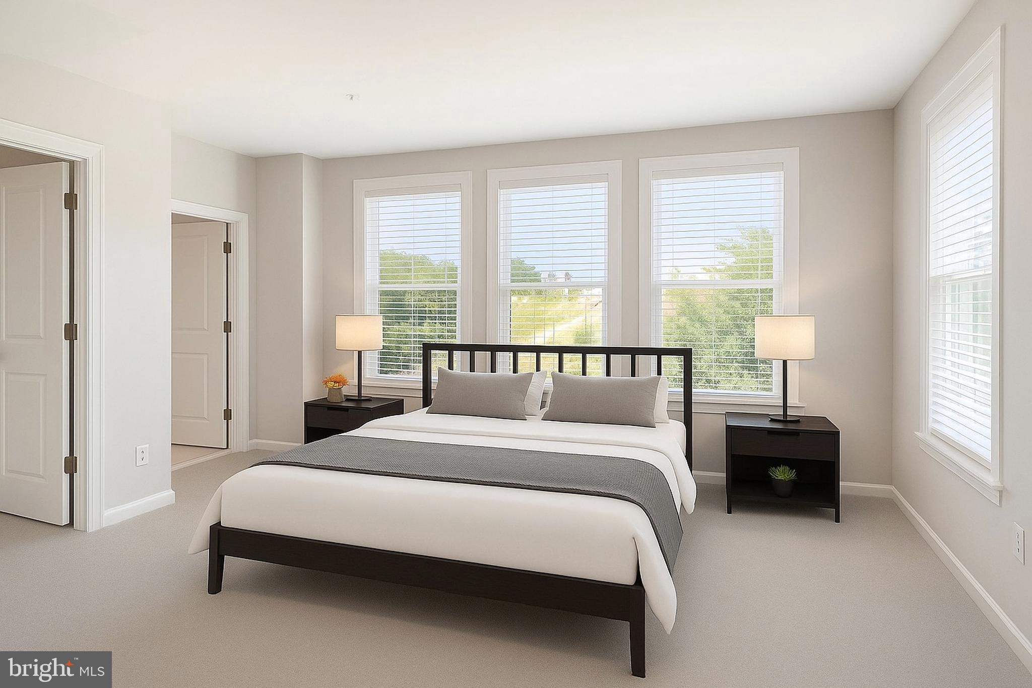 4967 Lakeside Crossing Chantilly, VA 20151 - Photo 24 of 45 a bedroom with a bed and a window