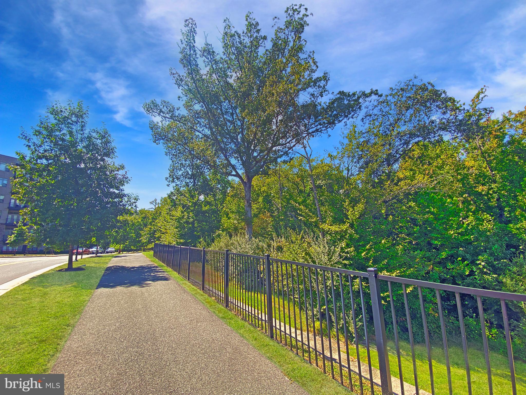 4967 Lakeside Crossing Chantilly, VA 20151 - Photo 41 of 45 a view of a pathway with a wrought fence
