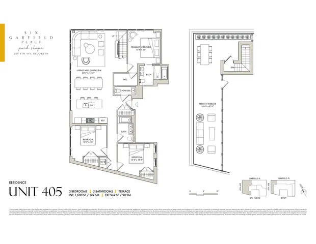$2,750,000 | 6 Garfield Place, Unit 405 | Park Slope