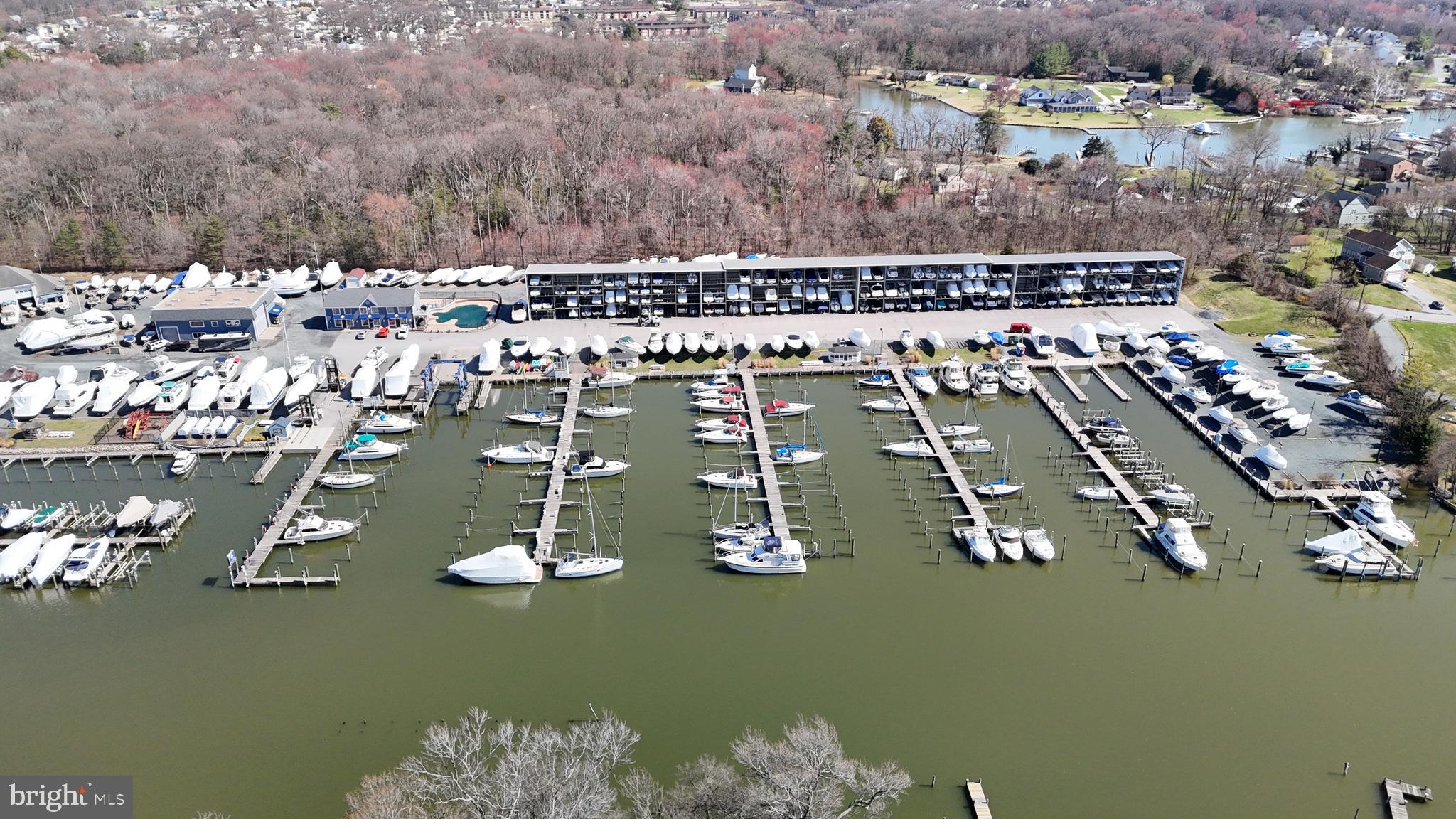 109 Hughes Shore Road Baltimore, MD 21220 - Photo 12 of 43 an aerial view of a house with a ocean view