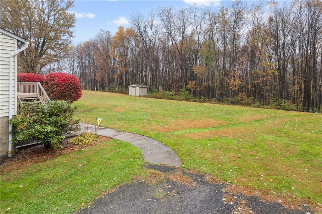 1010 Bonniebrook Road Butler, PA 16002 - Photo 39 of 48 a backyard of a house with lots of green space