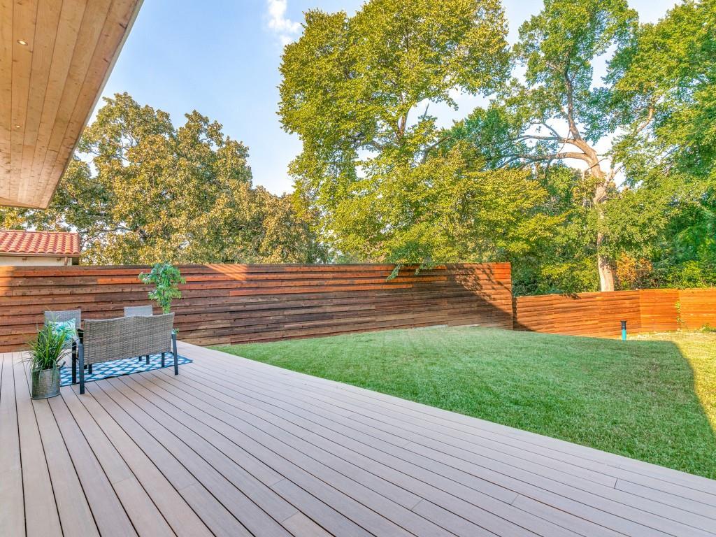 1622 Sylvan Avenue Dallas, TX 75208 - Photo 20 of 24 Huge Backyard Deck thats partially covered