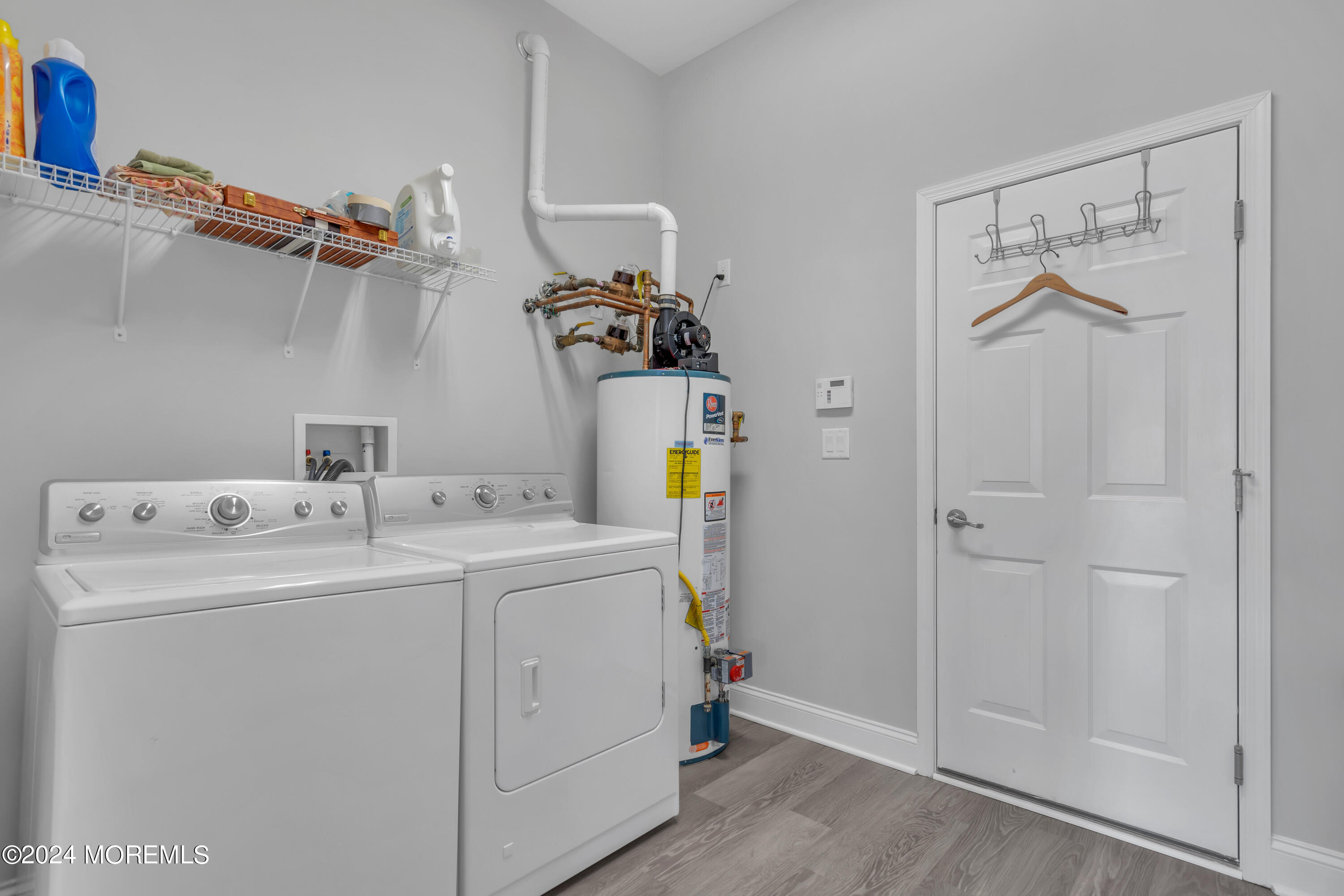 49 Eagleswood Drive Waretown, NJ 08758 - Photo 46 of 51 a utility room with dryer and washer