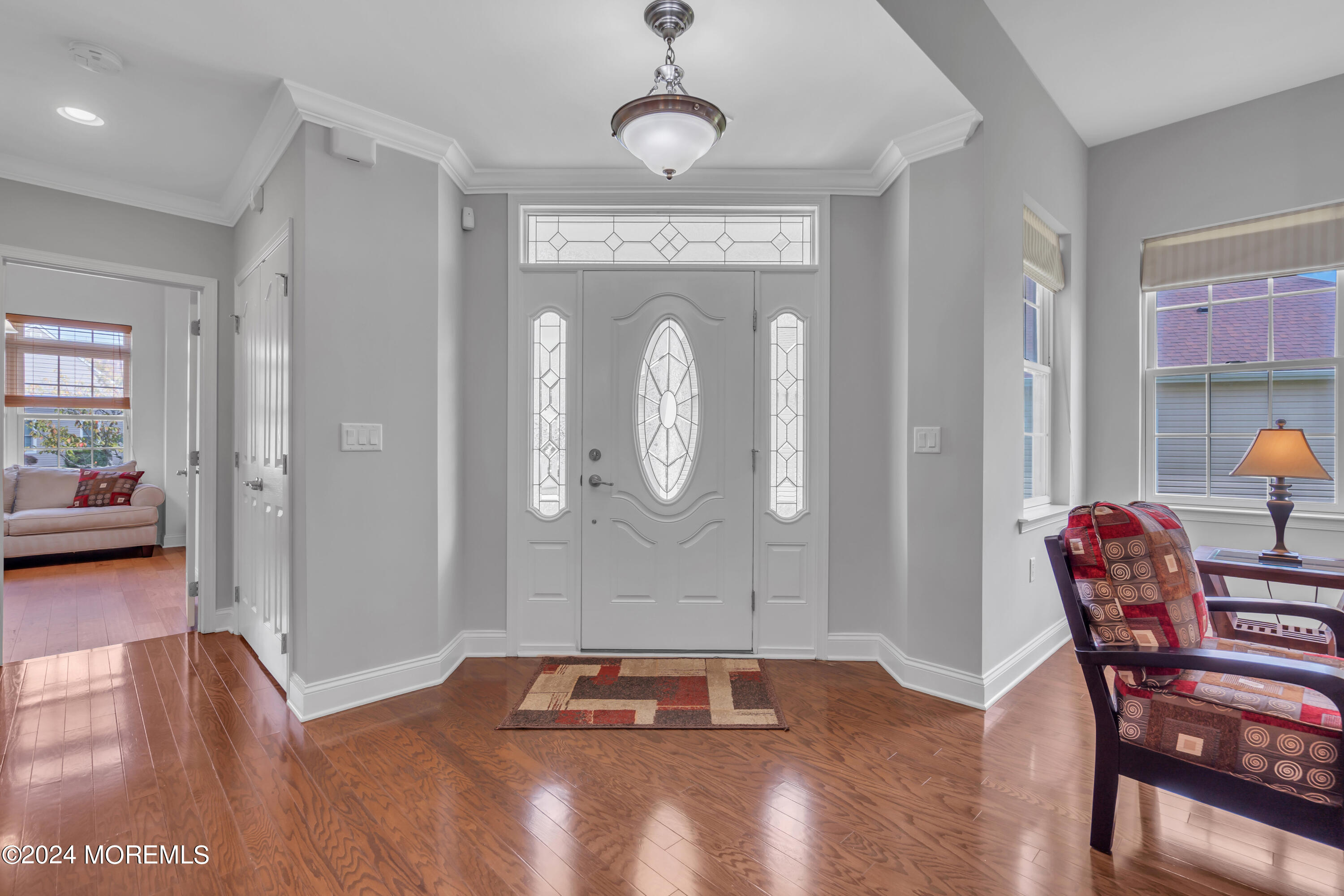 49 Eagleswood Drive Waretown, NJ 08758 - Photo 5 of 51 a view of a livingroom with furniture and wooden floor