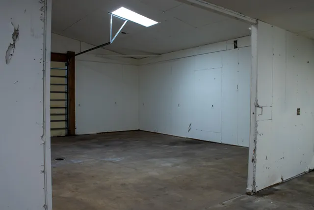 a view of empty room